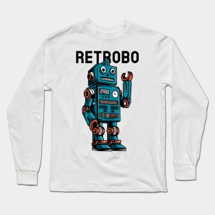 Are you the Retrobo from the Future? Long Sleeve T-Shirt